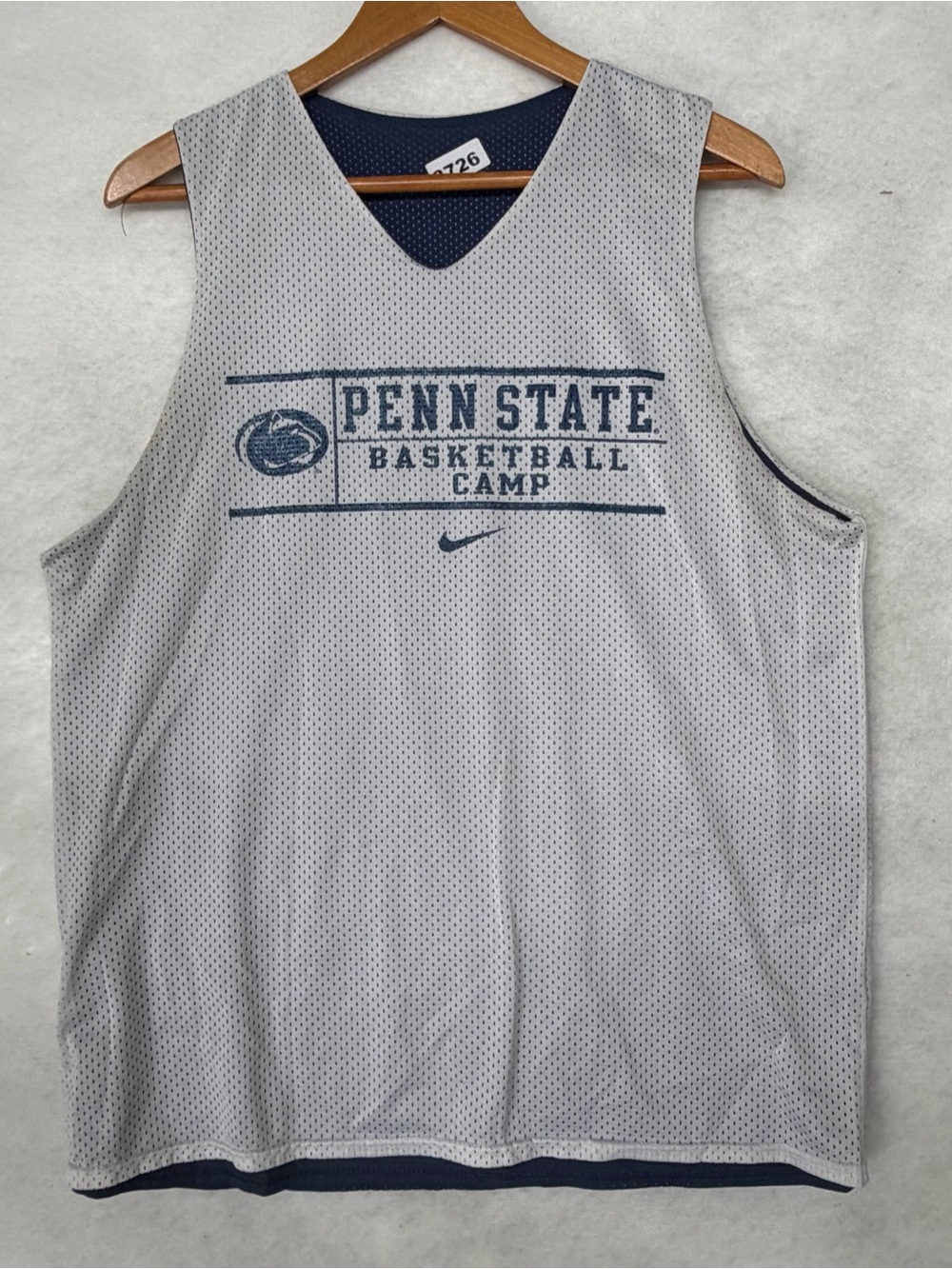 Vintage Nike Penn State Nittany Lions Men’s Basketball Camp Jersey Reversable M